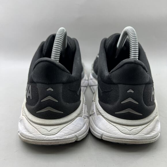 Hoka One One Arahi 6 Running Shoes Women Size 9 Black White Comfort Low Sneakers - Picture 4 of 11